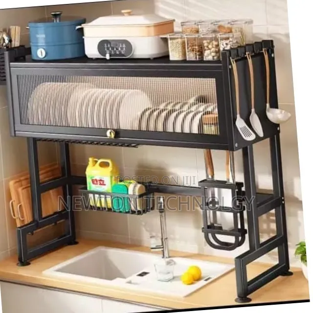 Best Quality 1 Layer Over the Sink With Glass Acrylic Cover Size 65cm