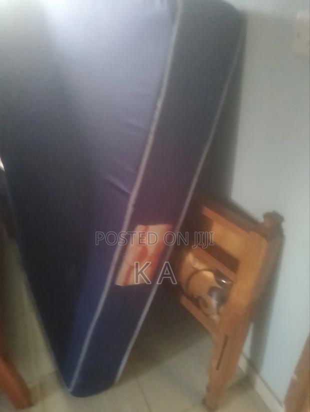 5 by 6 Bed and Mattress for Sale. Utawala Airways Near Catholic Church
