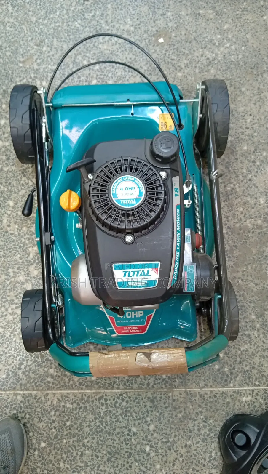 Total 3000w (4.0hp) Gasoline Lawn Mower