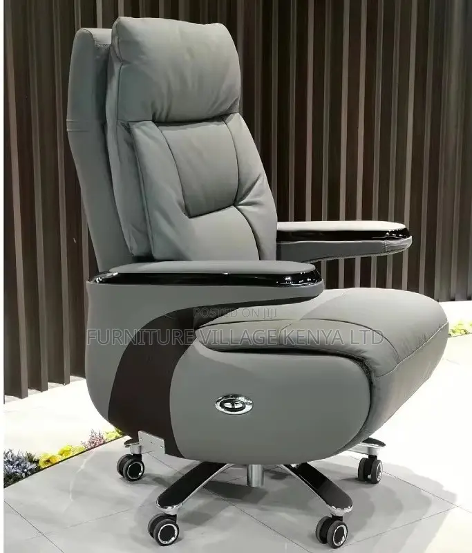 Leather Office Reclining Boss Seat.