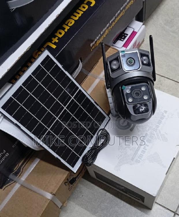 V380 Pro 4g Solar Camera Dual Lense