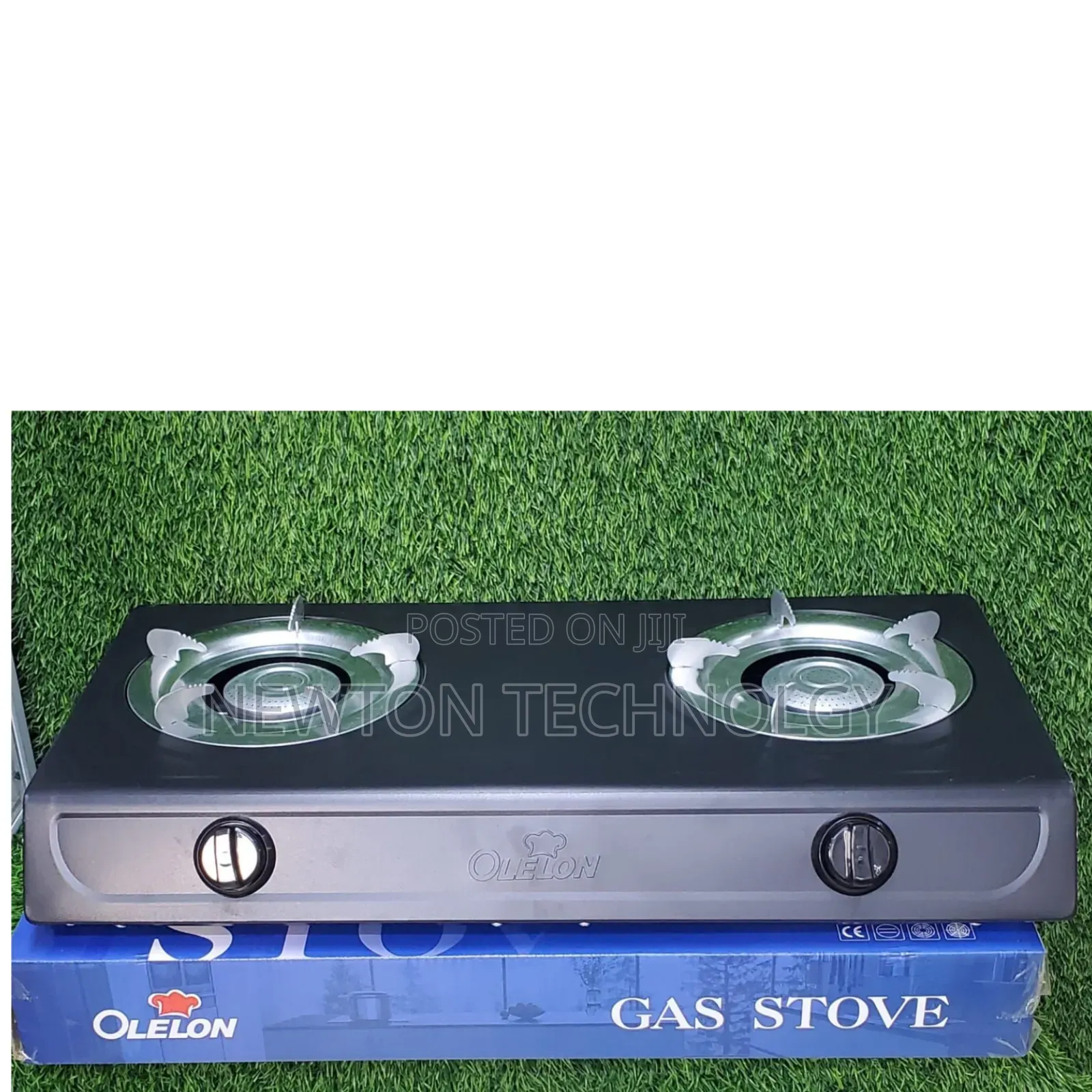 Olelon 2 Burner Stainless Top Cooker at 1350
