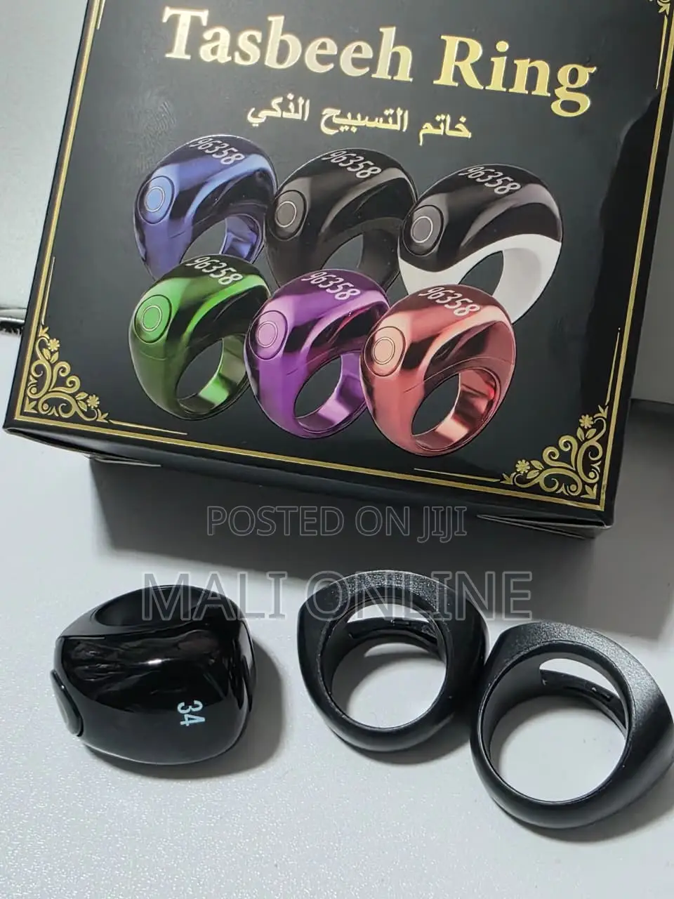 Smart Tasbeeh Ring Counter Oled Digital Zikr Ring With Qibla Direction
