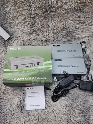 Extends Hdmi Signal Up to 200 Meters Supports Keyboard and Mouse