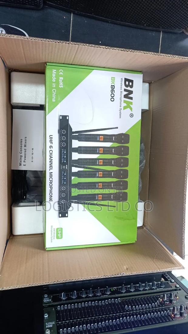 BNK Bk8600 6 in 1 Wireless Microphone