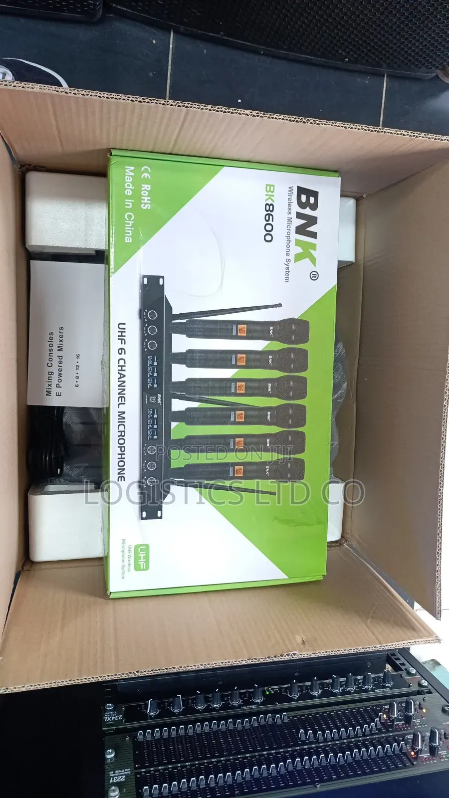 BNK Bk8600 6 in 1 Wireless Microphone