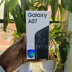 New Samsung Galaxy A07 128 GB Black