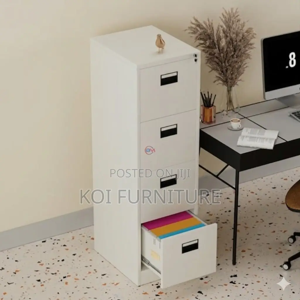 Office Cabinet; 4 Locker Drawers Office Steel Cabinet