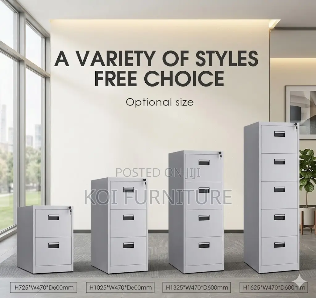 Office Cabinet; 4 Locker Drawers Office Steel Cabinet