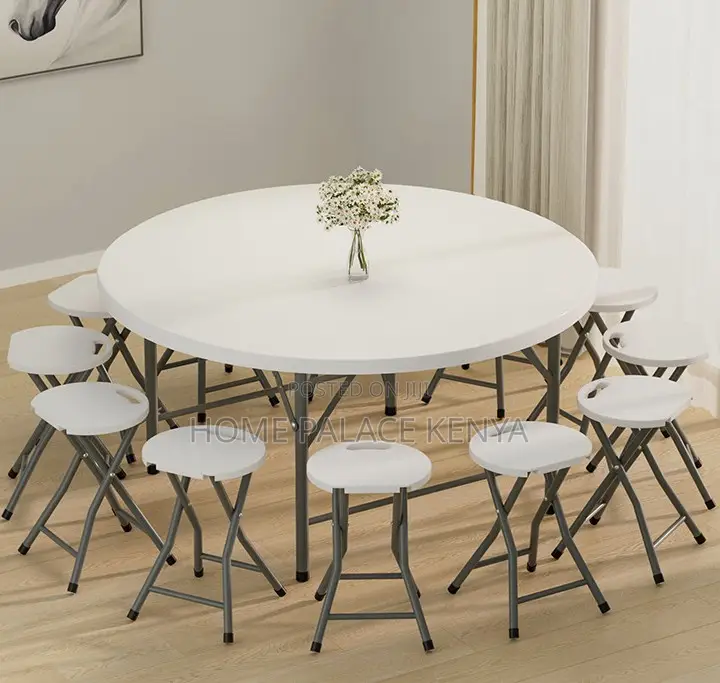 Outdoor Table: Heavy Duty Plastic Wedding Table With Sturdy Frame