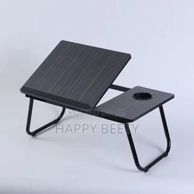Adjustable Tilting Laptop Folding Table Stand Bed Table - thumbnail 6