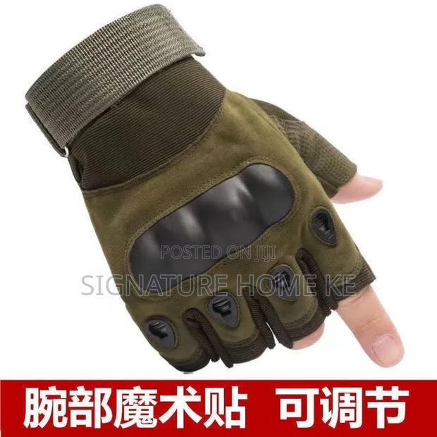Leather Gym Gloves / Cycling Gloves - thumbnail 7