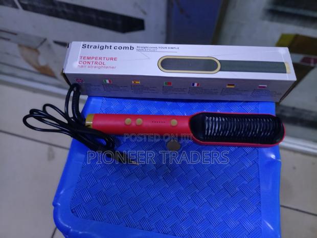 Electric Hair Straightener Comb