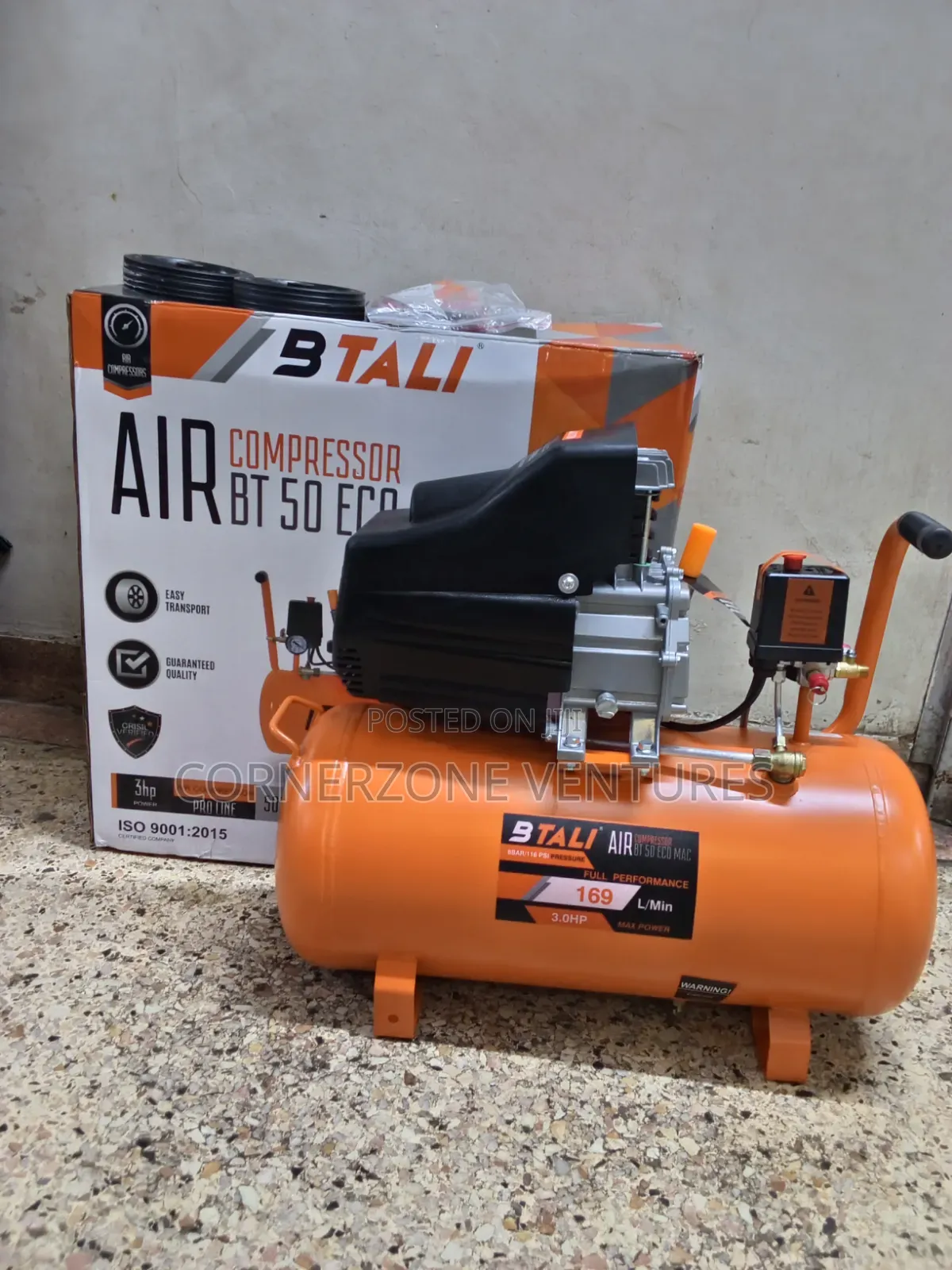 Btali Electric Air Compressor/ 50l Air Compressor