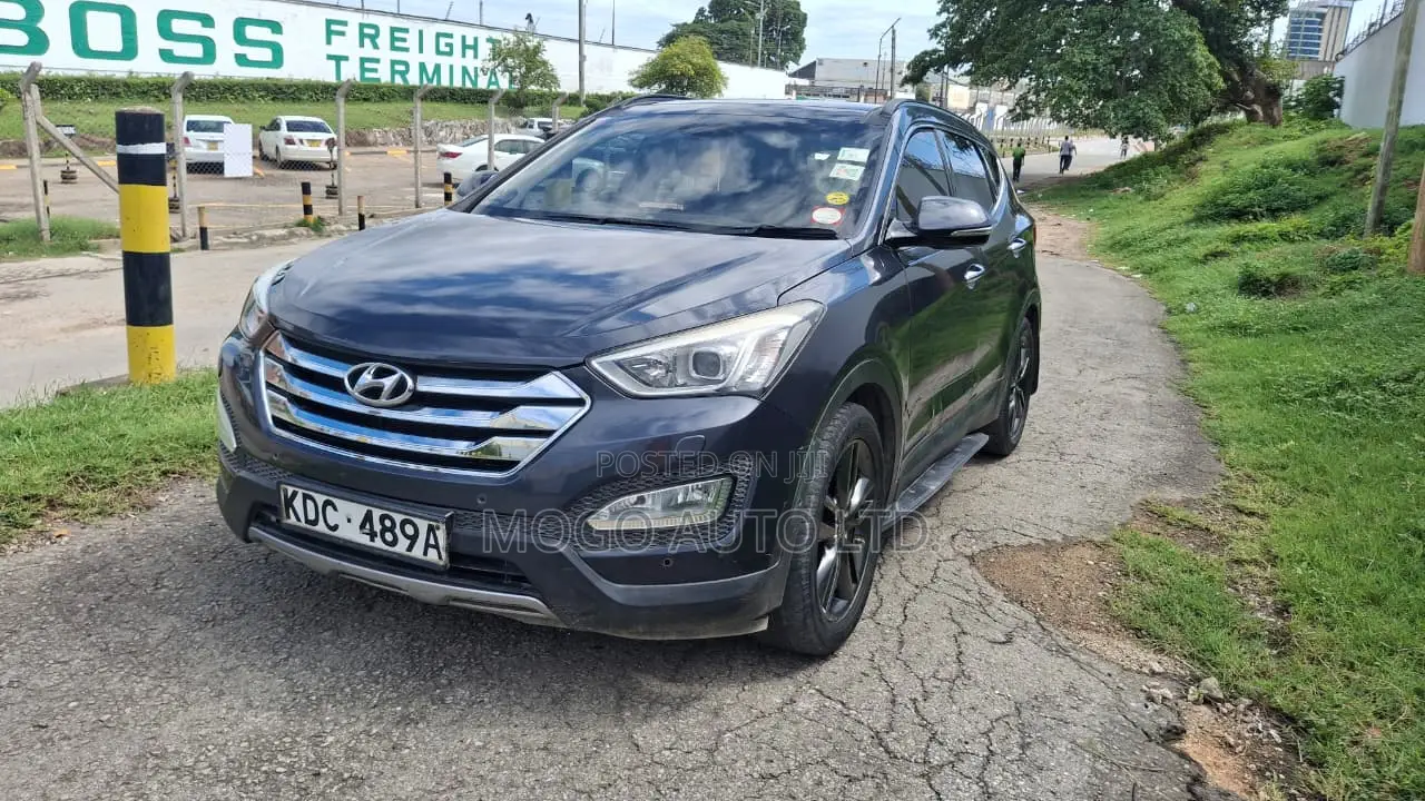 Hyundai Santa Fe 2015 Blue