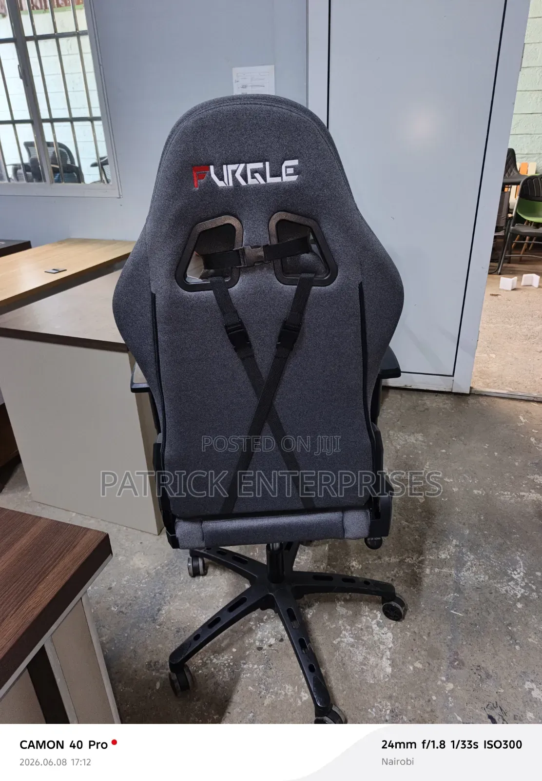 Executive Ergonomic Gaming Chair Fabric
