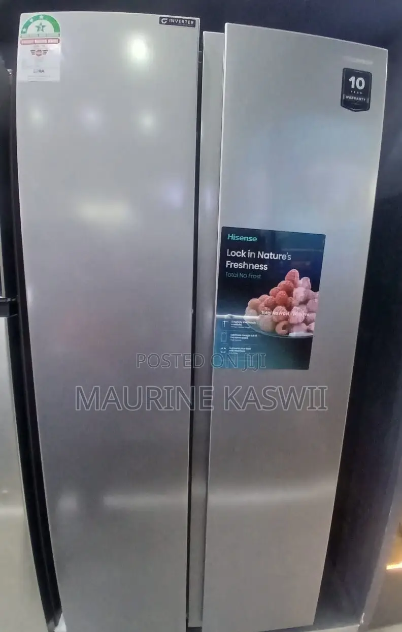 Hisense 441l Side By Side With 10 Years Warranty