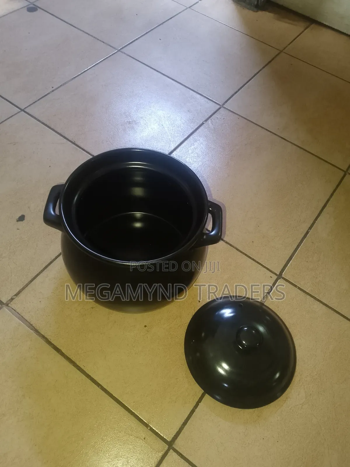 Porcelain Cooking Pot 4.8ltr / Ceramic Cooking Pot