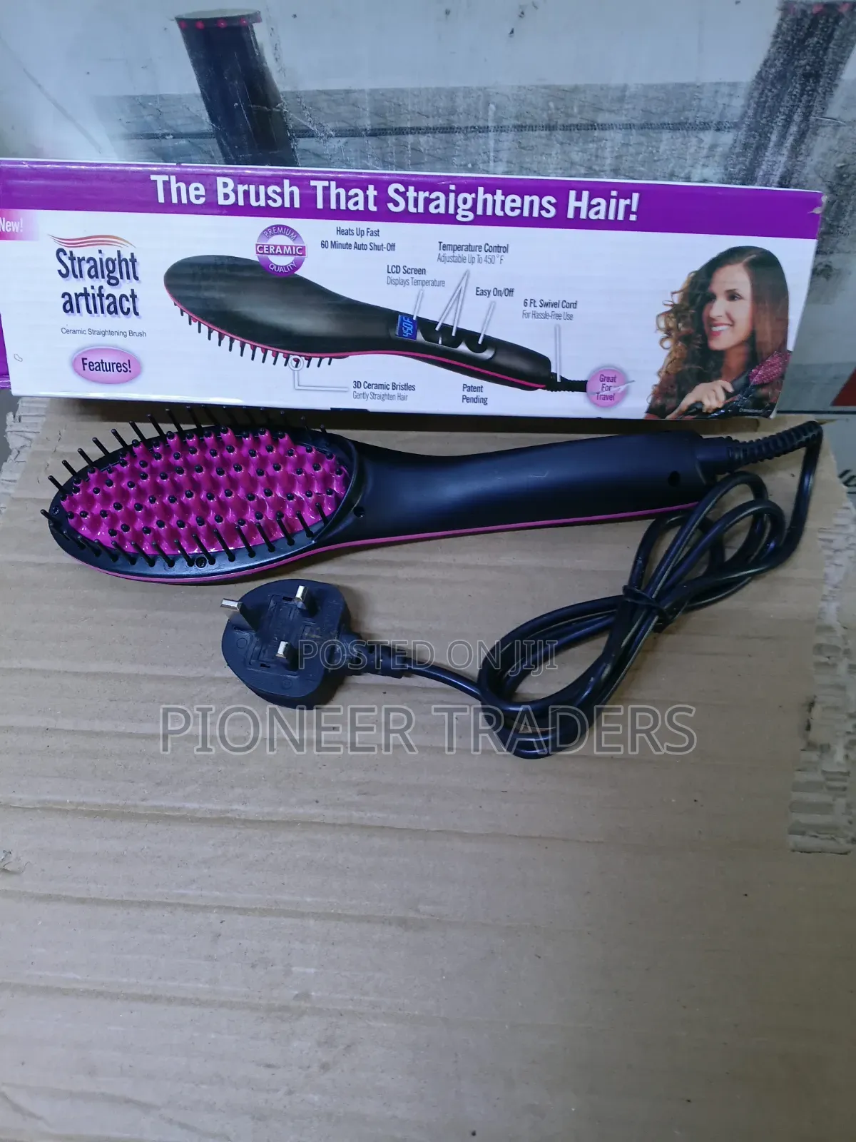Hair Straightening Brush