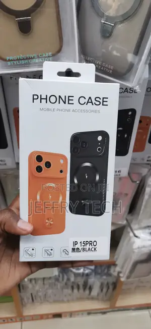 iPhone 15 Pro Multi-Functional Metal Ring Accessorized Cover