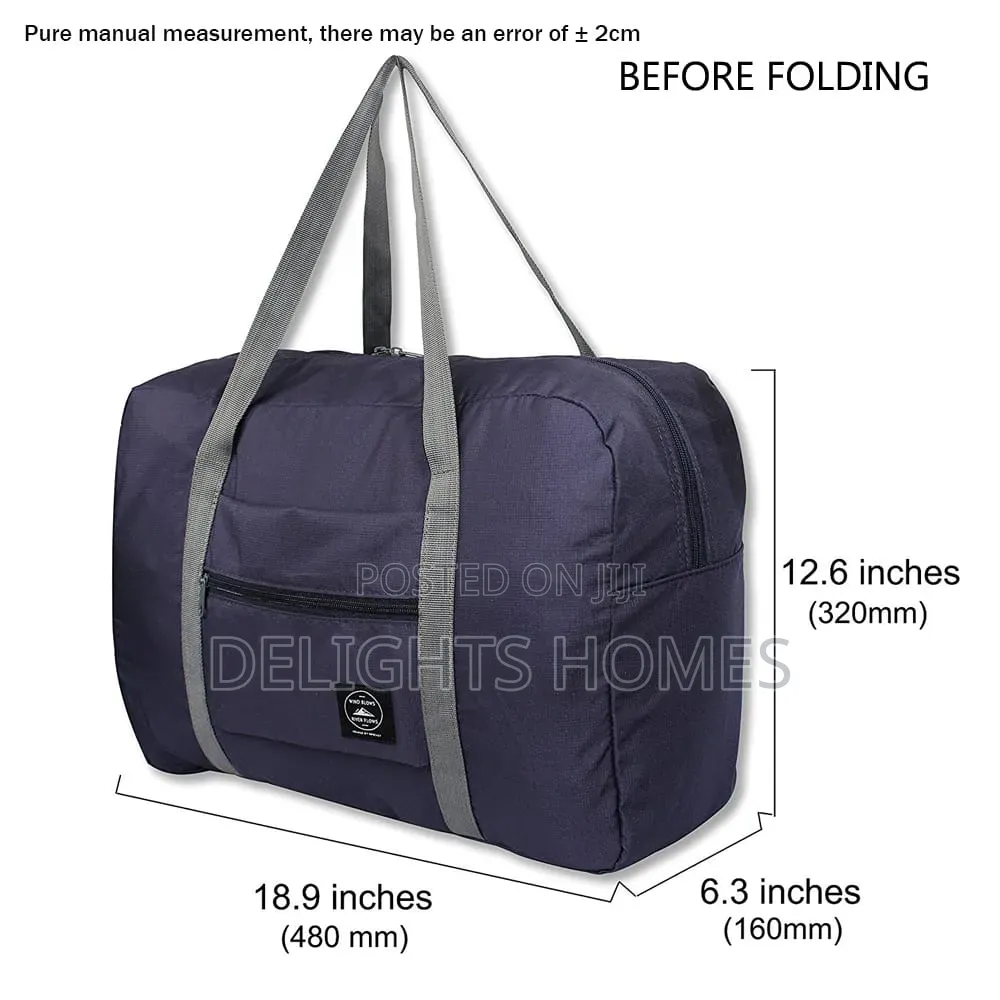 Foldable Large Capacity Fashion Travel Bag_cu
