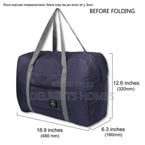 Foldable Large Capacity Fashion Travel Bag_cu