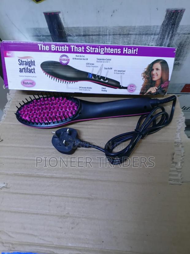 Electric Hair Straightening Brush