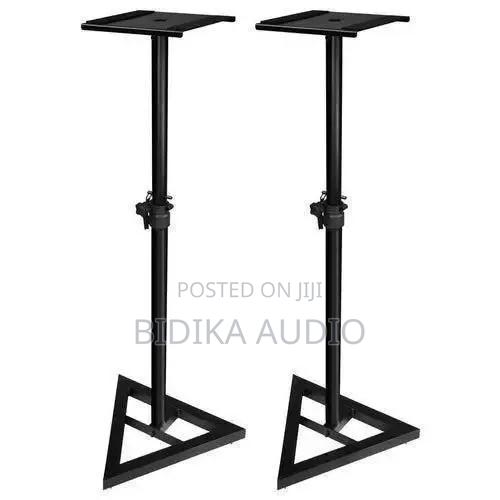 Triangle Base Adjustable Studio Monitor Stands - main view