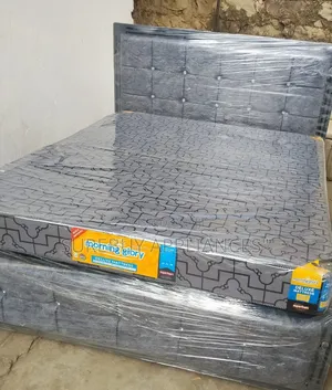 5x6 Morning Glory Plain Mattress 6 Inch Medium Density Foam