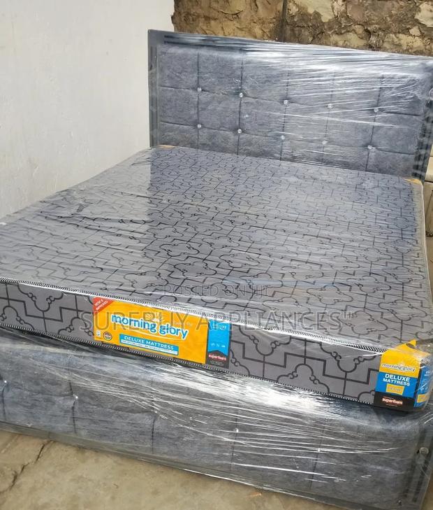 5x6 Morning Glory Plain Mattress 6 Inch Medium Density Foam