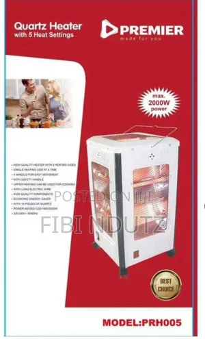 Premier 5 Sided Room Heater-Premier Room Heater