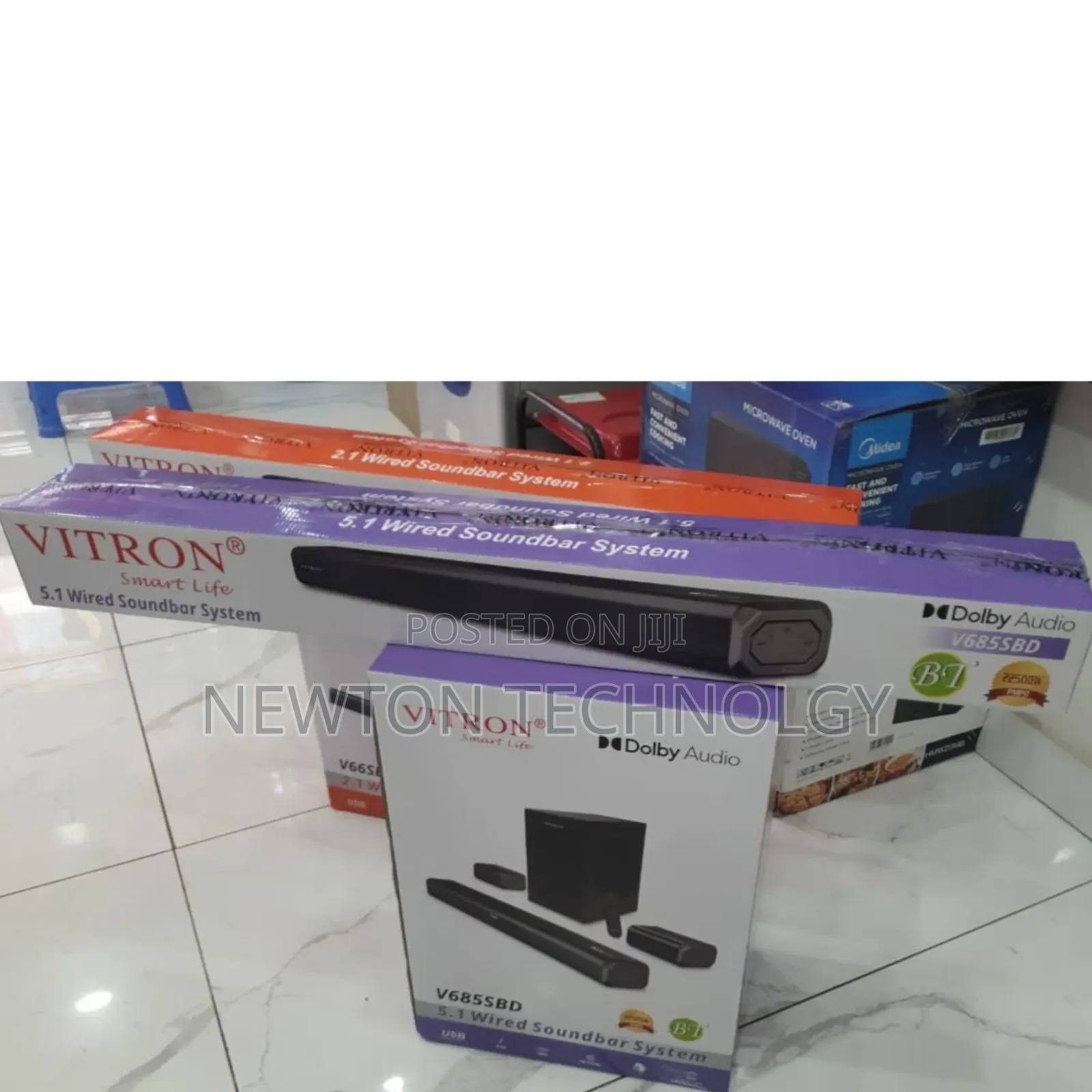 Vitron Soundbar 5.1 V685sbd 22500w Dolby Audio Deep Bass