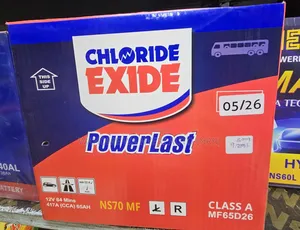 Chloride Exide Powerlast Ns70mf 12v 65ah