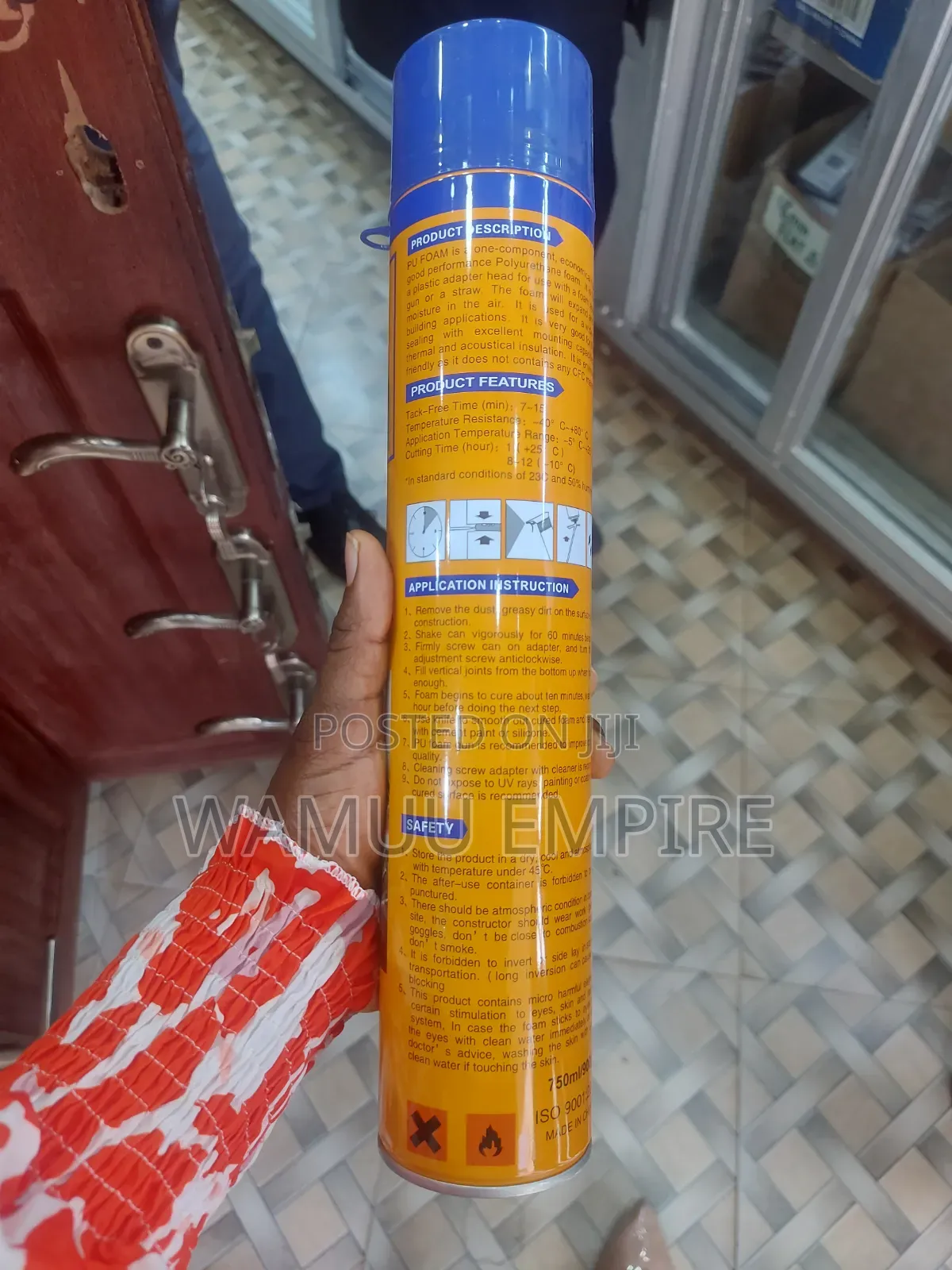 Ig Star Branded Ig-170 Expansion Foam