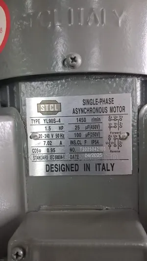 1.5hp Motor Low Speed With 1400rpm