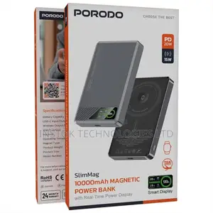Porodo Slimmag 10000mah Magnetic Power Bank