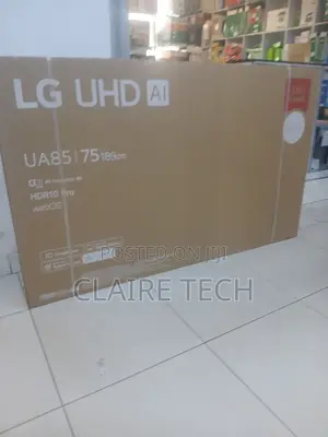 Lg 75” Au85 Uhd Smart Tv – Immersive Home Entertainment
