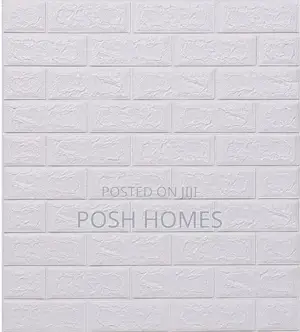 White Brick 3d Foam Panels