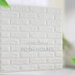 White Brick 3d Foam Panels