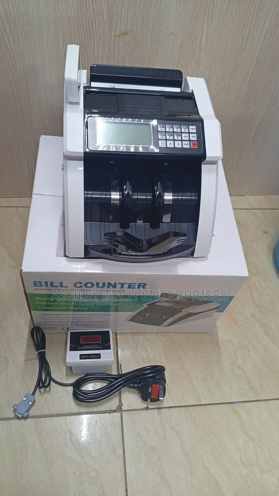 Advanced Bill Counter With Multi-Currency Detection