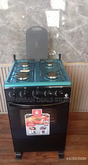 Euroken Full Gas Standing Cooker With Shelves