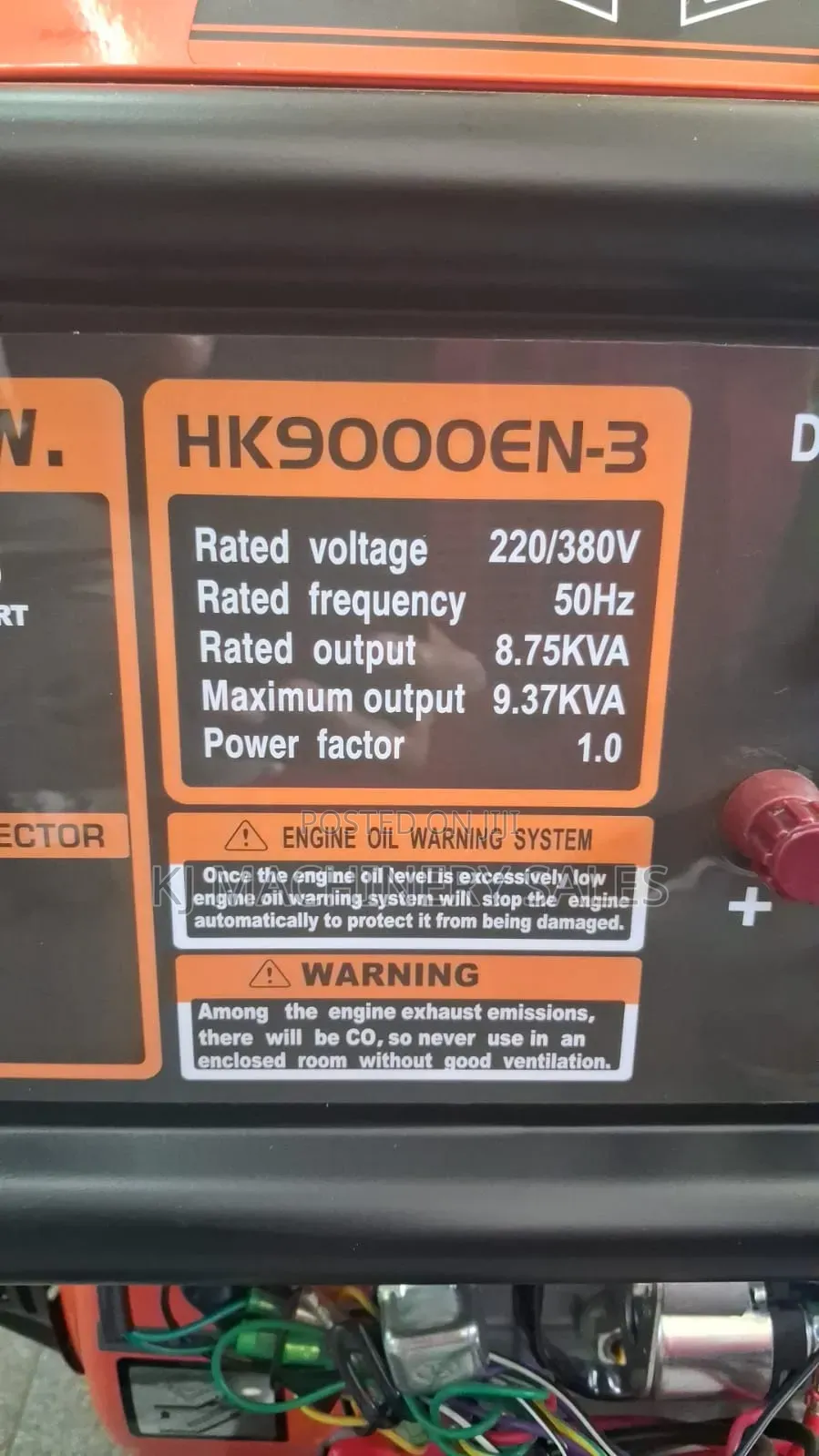 Hisaki 8.75kva Petrol Generator Electric Start With Avr