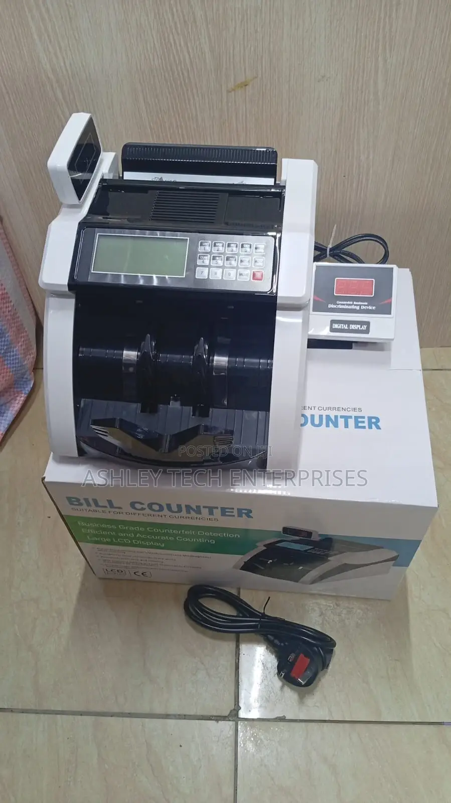 Ultra-Fast Bill Counter With Multi-Currency Support