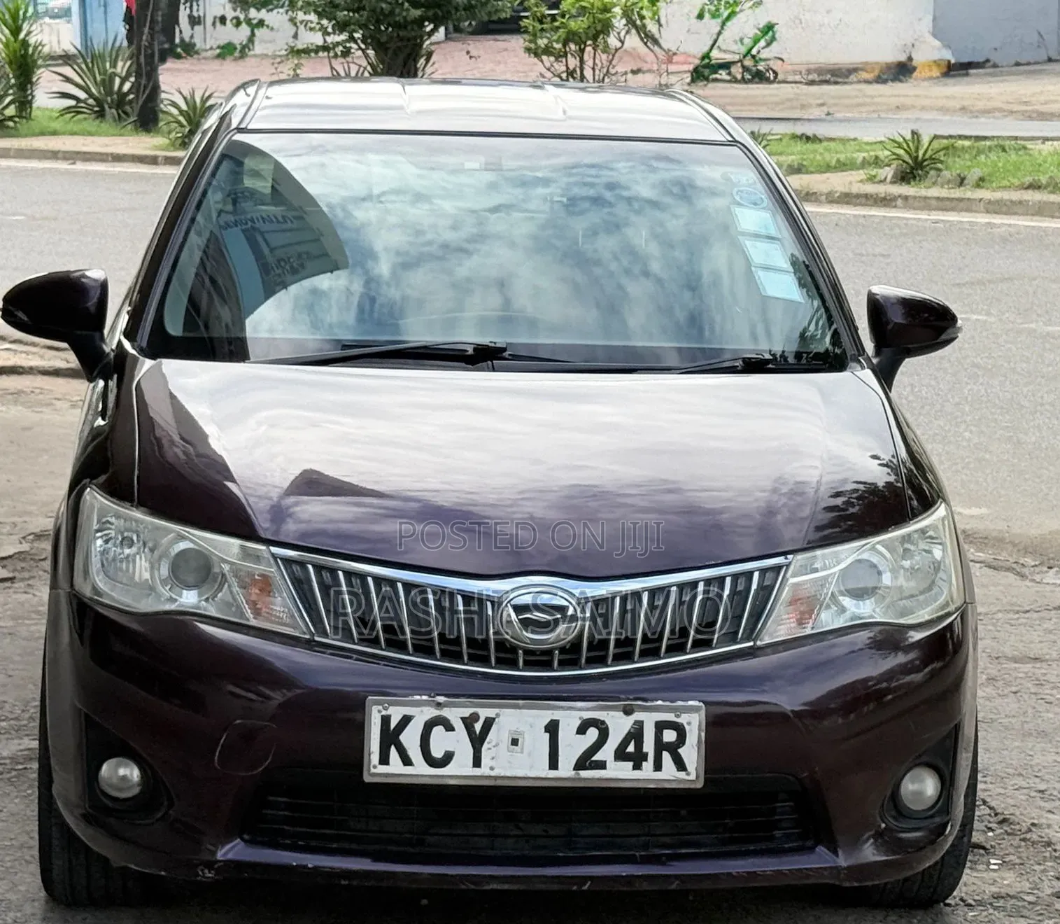 Toyota Axio 2012 Purple