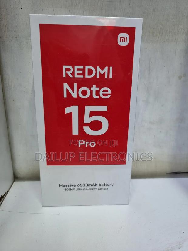 New Xiaomi Redmi Note 15 Pro 256 GB Red