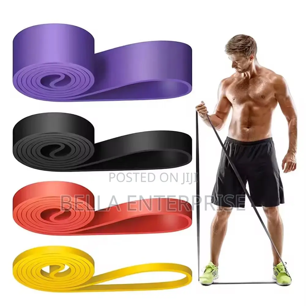 4pcs Resistance Loop, Latex Bands Made From All Natural Latex