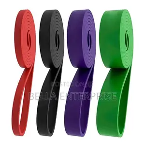4pcs Resistance Loop, Latex Bands Made From All Natural Latex