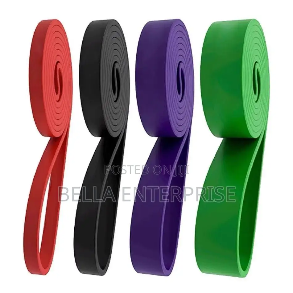 4pcs Resistance Loop, Latex Bands Made From All Natural Latex