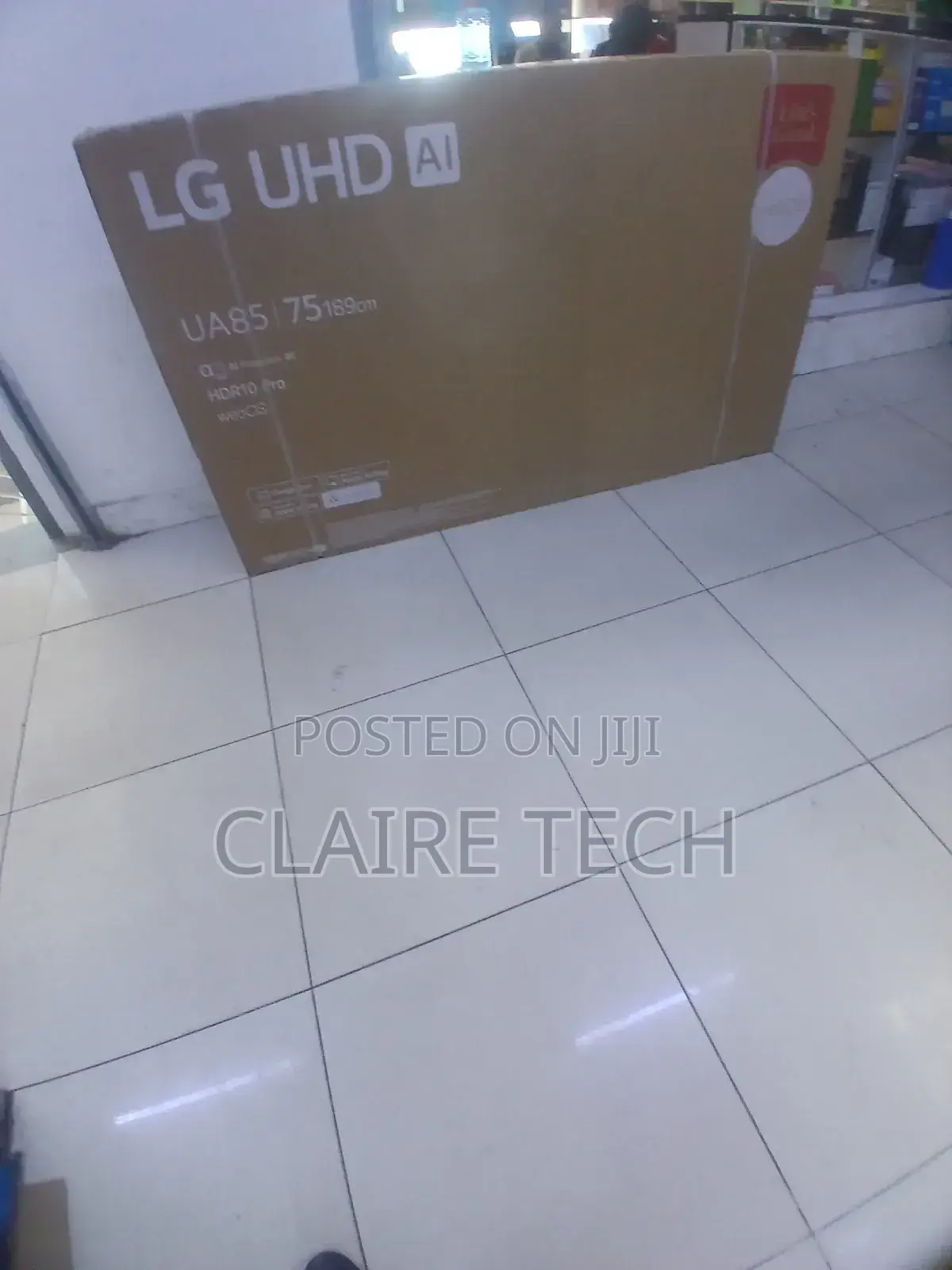 Lg 75” Smart Tv Au85 – Smart Viewing Redefined