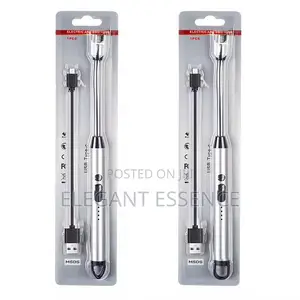 Candle Kitchen Lighter Safety Lock USB Lighter With Type C Port